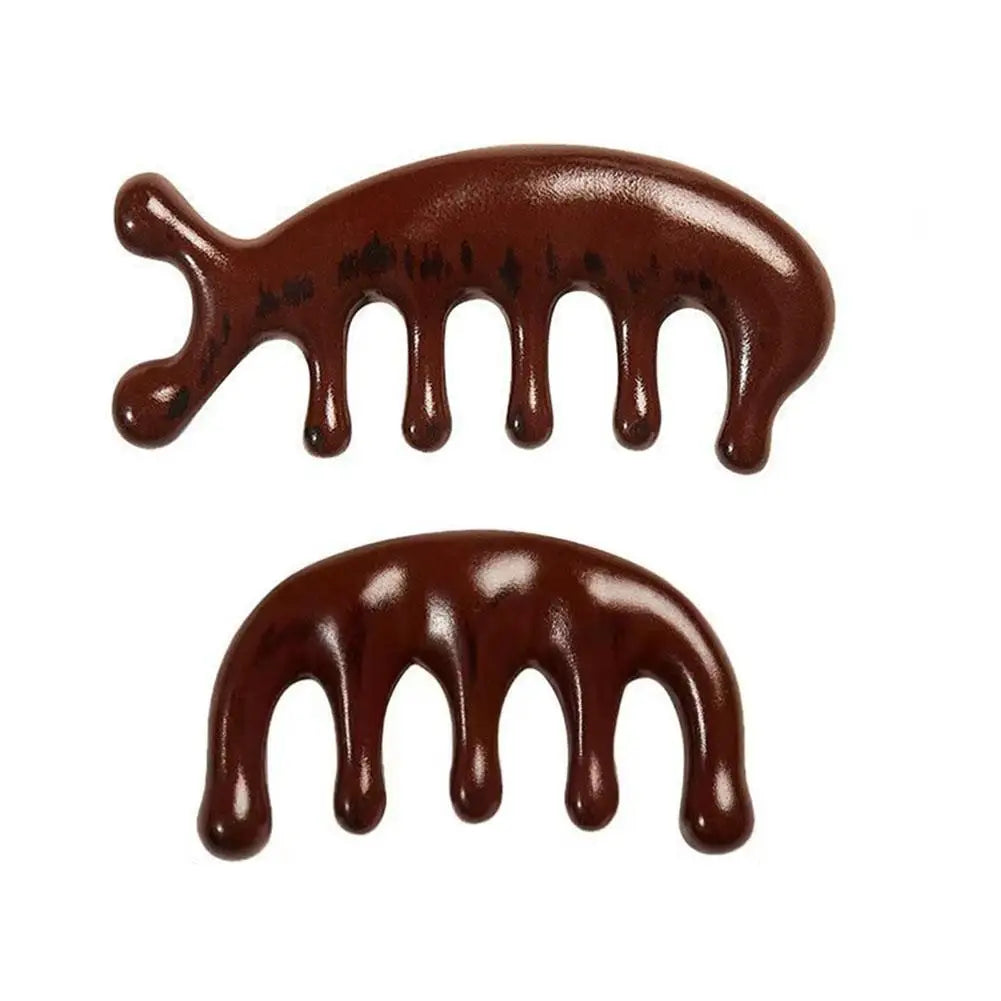 Gua Sha Massage Comb, Head and Face Scalp.