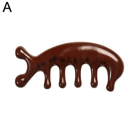 Gua Sha Massage Comb, Head and Face Scalp.
